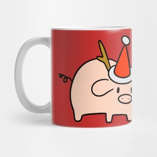 Reindeer Pig Mug